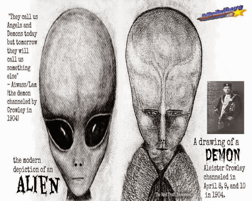 Alienígenas são Demônios